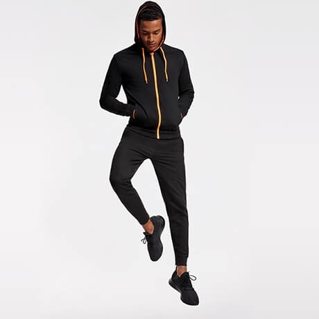 Fuji - bluza męska z kapturem i zamkiem