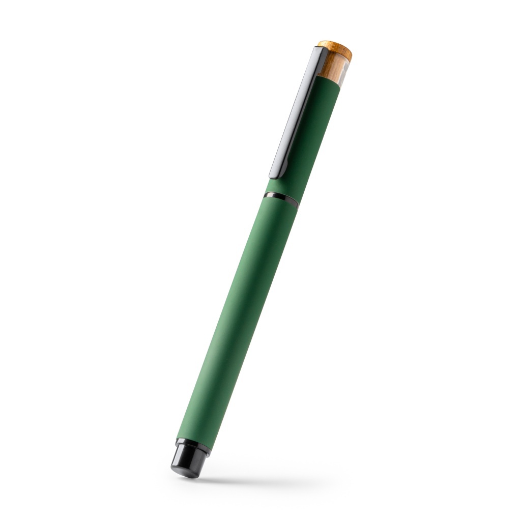 LINDBERG - Długopis z aluminium z recyklingu ze skuwką