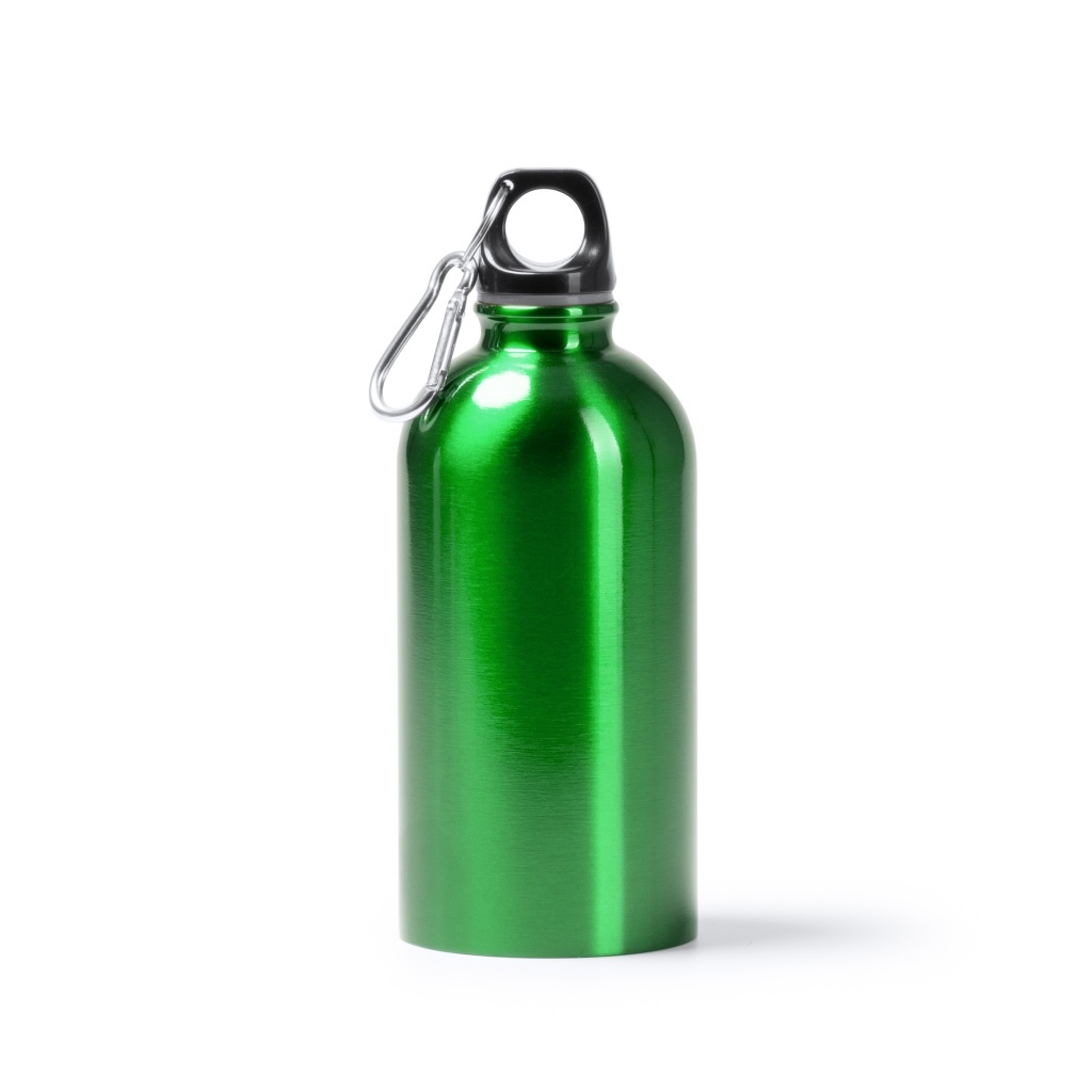 MIKEL - Butelka 500ml ze stali nierdzewnej z karabińczykiem