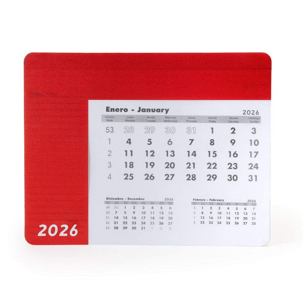 SERBAL - Podkładka pod myszkę z kalendarzem