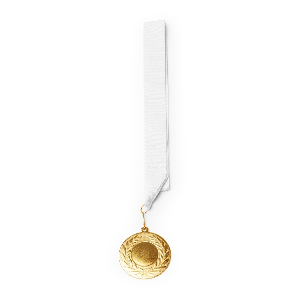 LEDEKI - Medal z metalu z paskiem, Ø 5 cm