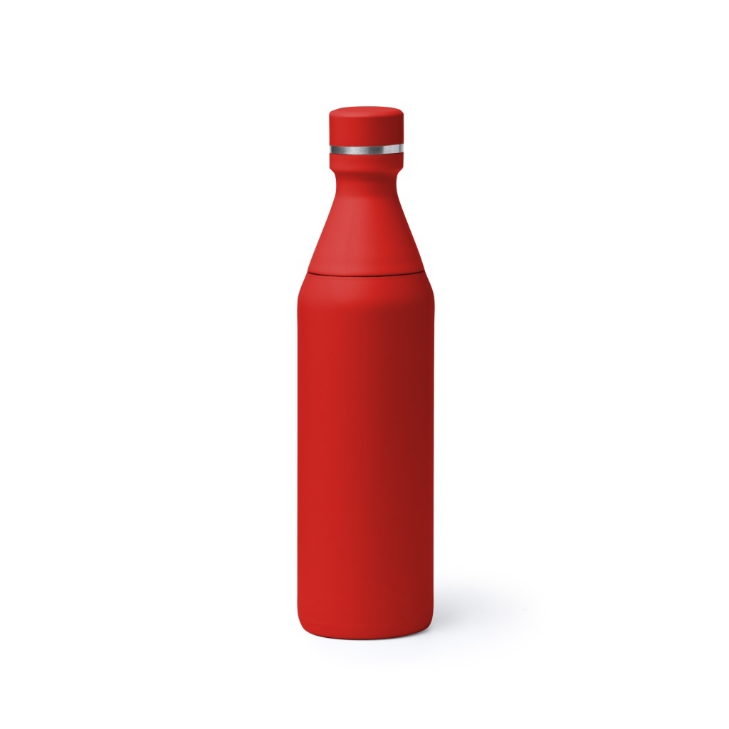 BLOSON - Stalowa butelka termiczna z podwójnym systemem otwierania, 550ml