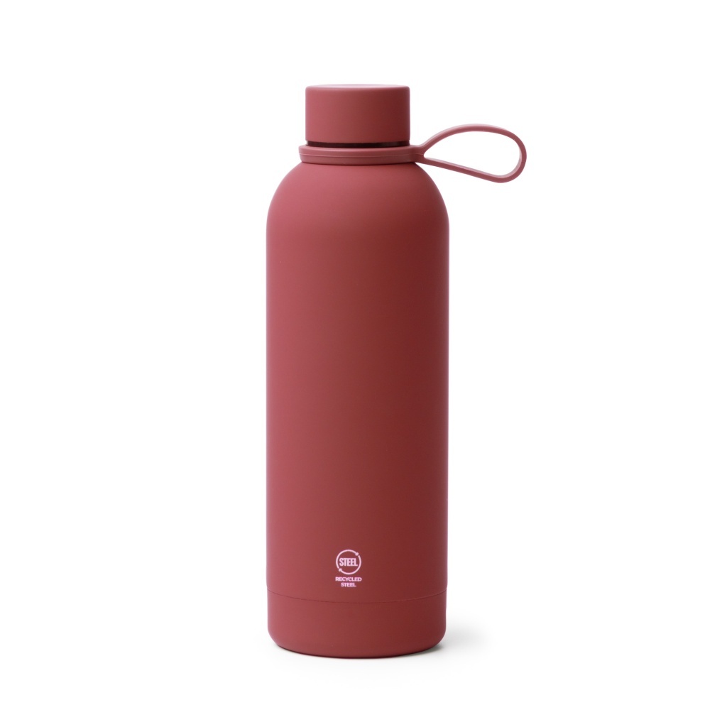 SIVAS - Butelka termiczna ze stali nierdzewnej z recyklingu z uchwytem, 500ml