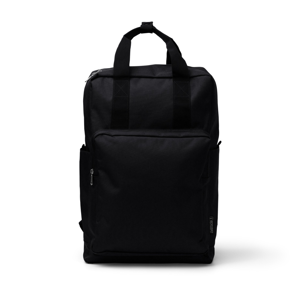 LEVIX - Plecak z poliestru z recyklingu z kieszenią na laptopa