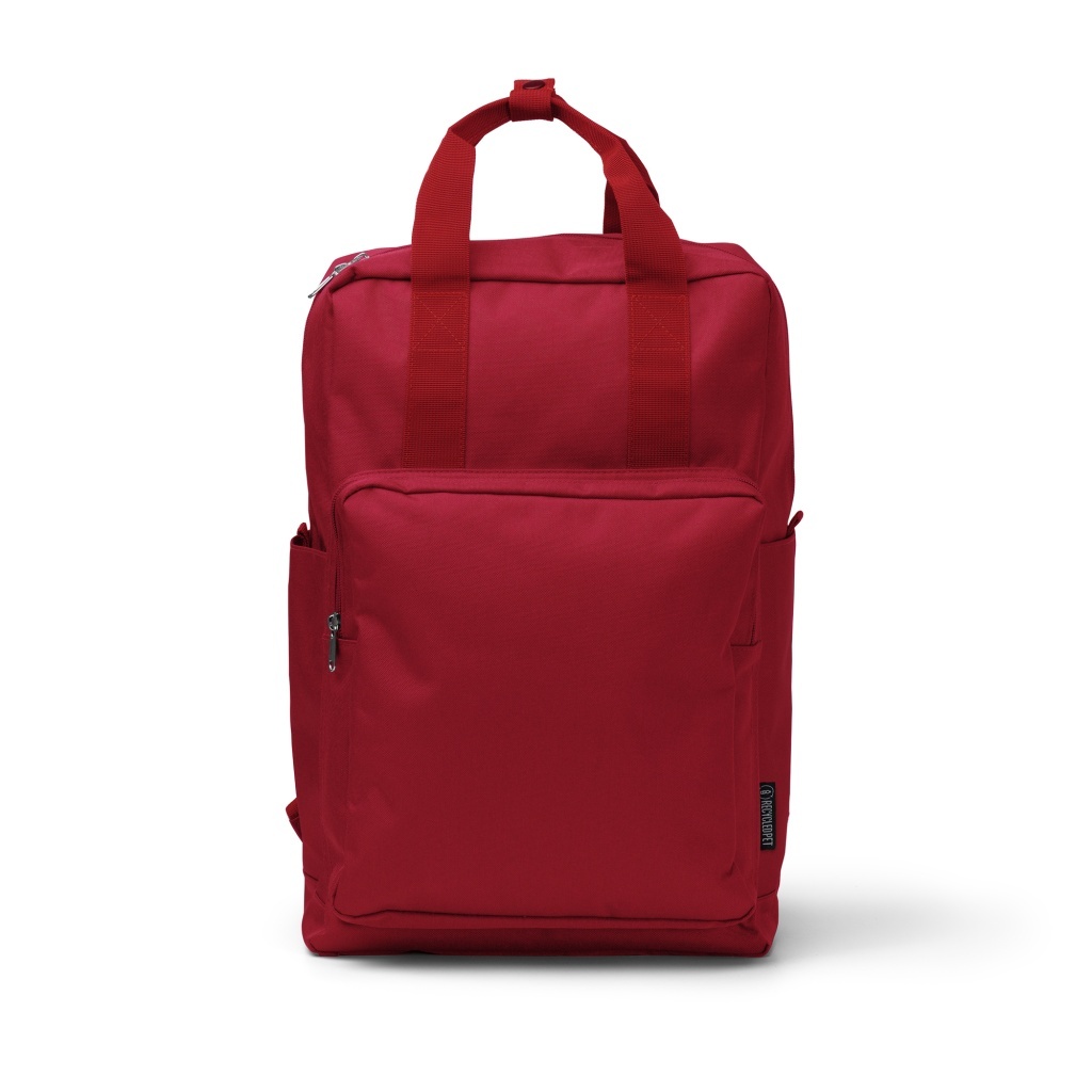 LEVIX - Plecak z poliestru z recyklingu z kieszenią na laptopa