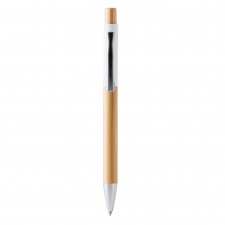 Osiris - Długopis z konstrukcją i przyciskiem wykonanymi z bambusa.